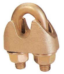 DIN 1142 WIRE ROPE CLIPS,GALV.