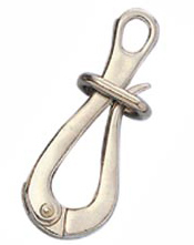 PELICAN HOOK WITH ONE LINK, AISI316