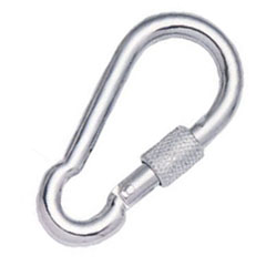 SNAP HOOK DIN5299, WITH SCREW